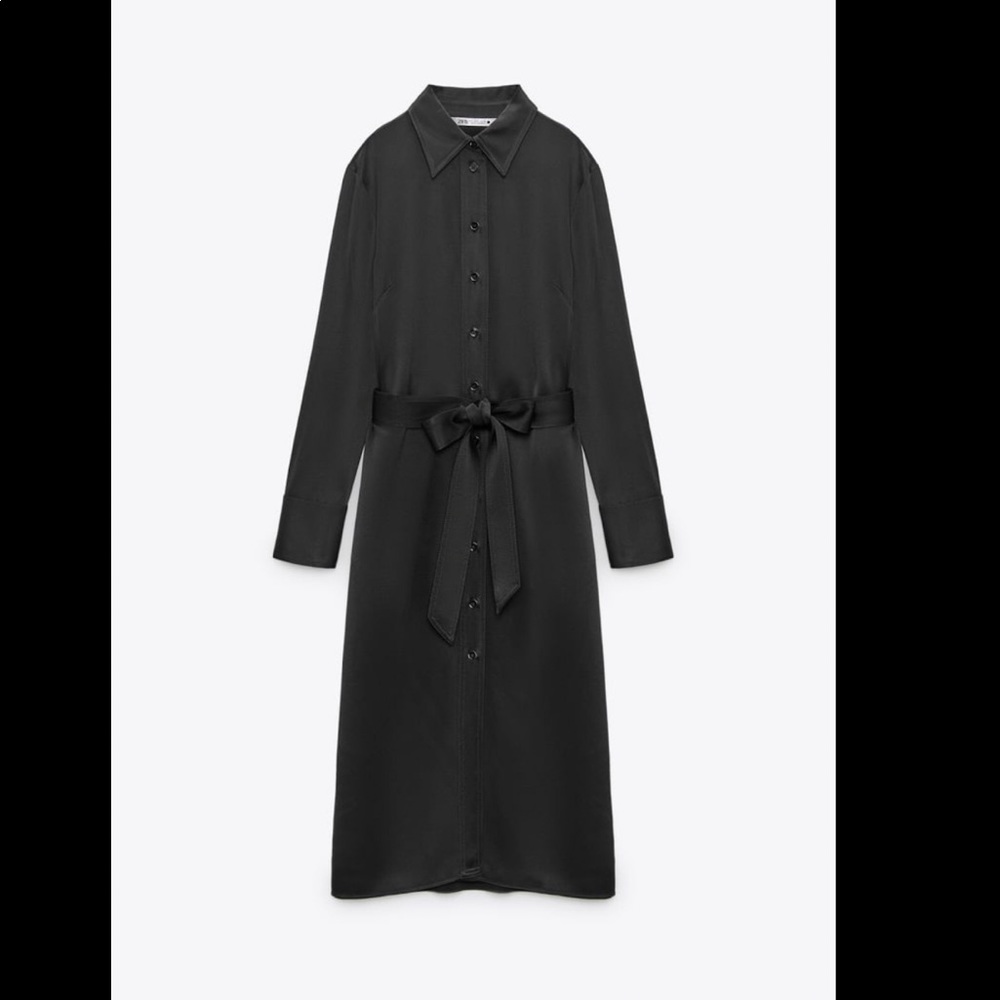 Zara satin dress